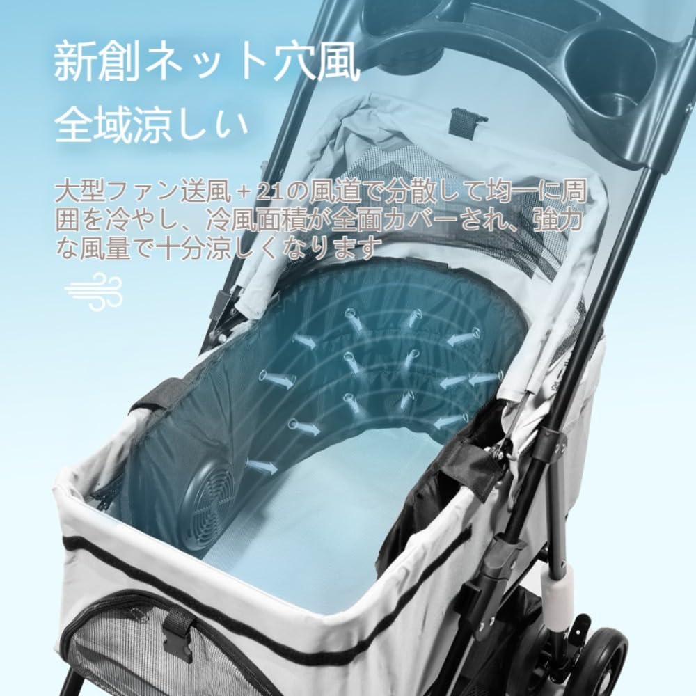 Amazon.co.jp: JoyeeLii ペットカート用冷却ファンシート ひんやり冷感